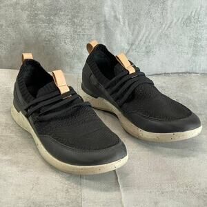 ROCKPORT Women's Black Knit TruFLEX Fly Washable Bungee Slip-On Sneakers SZ 8.5